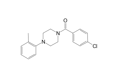 Piperazine, 1-(4-chlorobenzoyl)-4-(2-methylphenyl)-