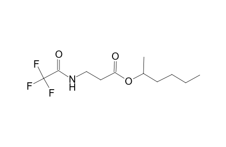 .beta.-Alanine, N-(trifluoroacetyl)-, 1-methylpentyl ester