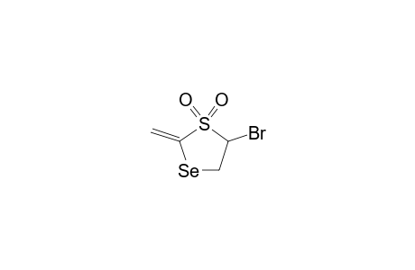 5-BROMO-2-METHYLENE-1,3-THIASELENOLANE-1,1-DIONE