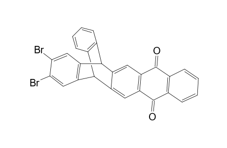 9,10-Dibromo-7,12-dihydrro-7,12-(o-benzeno)pentacene-5,14-dione