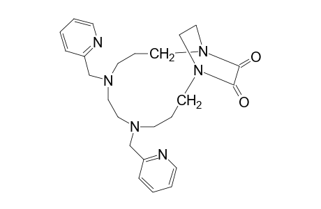 5,8-DIPICOLYL-1,5,8,12-TETRAAZABICYCLO-[10.2.2]-HEXADECANE-13,14-DIONE