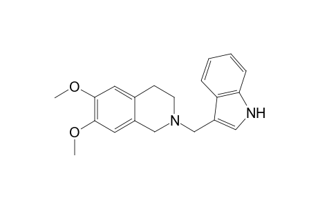 N-(3'-Indiolylmethyl)-6,7-dimethoxy-1,2,3,4-tetrahydroisoquinoline