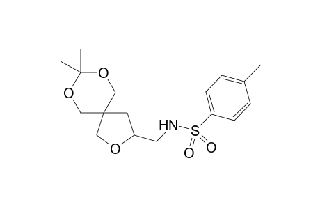 N-[(8,8-Dimethyl-2,7,9-trioxaspiro[4.5]decan-3-yl)methyl]-4-methylbenzenesulfonamide