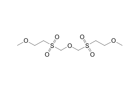 Ethane, 2,2'-[oxybis(methylenesulfonyl)]bis[1-methoxy-