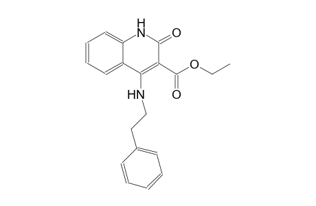 3-quinolinecarboxylic acid, 1,2-dihydro-2-oxo-4-[(2-phenylethyl)amino]-, ethyl ester