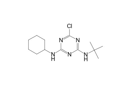1,3,5-Triazine, 2-tert-butylamino-6-chloro-4-cyclohexylamino-