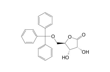 D-Ribonic acid, 5-O-(triphenylmethyl)-, .gamma.-lactone