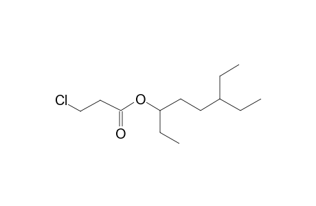 1,4-Diethylhexyl 3-chloropropanoate