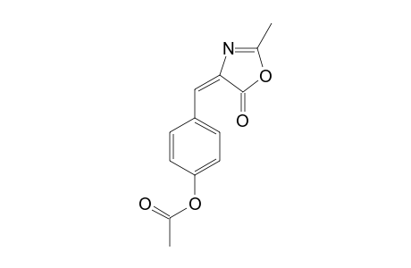 4-(4-Acetoxybenzylidene)-2-methyloxazol-5(4H)-one