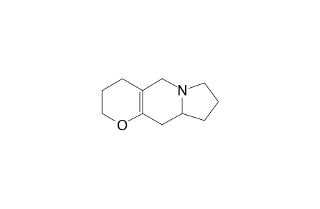 3,4,5,7,8,9,9a,10-octahydro-2H-pyrano[3,2-f]indolizine
