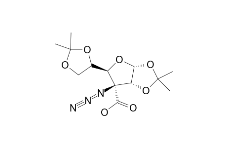 (3S)-3-C-AZIDO-3-DEOXY-3-C-HYDROXYCARBONYL-1,2:5,6-DI-O-ISOPROPYLIDENE-ALPHA-D-RIBOHEXOSE