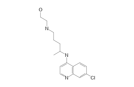 2-(4-(7-CHLOROQUINOLIN-4-YLAMINO)-PENTYLAMINO)-ETHANOL;HCQ-I