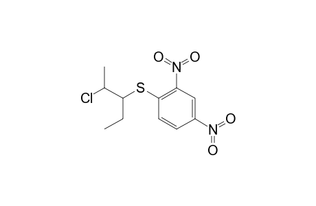 (2RS, 3RS)-2-Chlor-3-(2,4-dinitrophenylthio)-pentan
