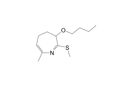3-Butoxy-7-methyl-2-methylsulfanyl-4,5-dihydro-3H-azepine