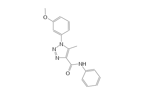 1H-1,2,3-triazole-4-carboxamide, 1-(3-methoxyphenyl)-5-methyl-N-phenyl-