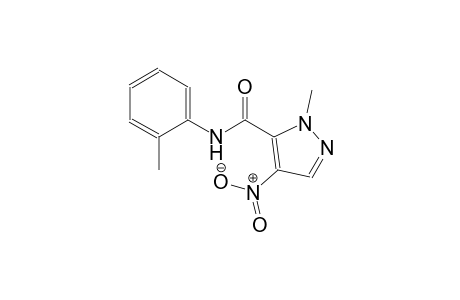 1-methyl-N-(2-methylphenyl)-4-nitro-1H-pyrazole-5-carboxamide