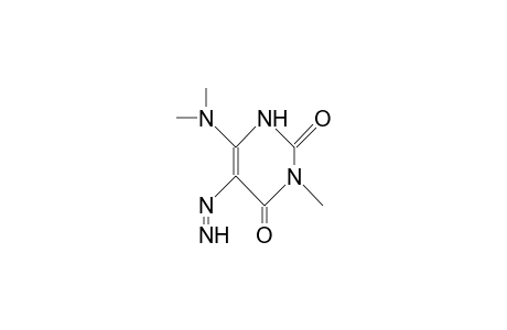 6-Dimethylamino-3-methyl-5-oxo-3H,5H-uracil 5-hydrazone
