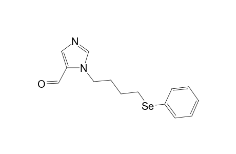 3-(4-phenylselanylbutyl)imidazole-4-carbaldehyde