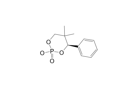 (4R)-2-Hydroxy-5,5-dimethyl-4-phenyl-1,3,2-dioxaphosphorinan 2-oxide