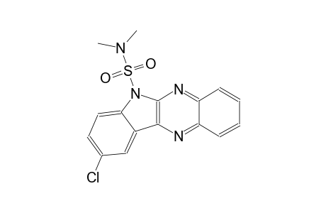 6H-indolo[2,3-b]quinoxaline-6-sulfonamide, 9-chloro-N,N-dimethyl-