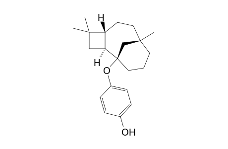 4-(4',4',8'-Trimethyltricyclo[6.3.1.0(2,5)]dodec-1'-yloxy)phenol