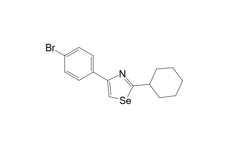 4-(4-bromophenyl)-2-cyclohexyl-1,3-selenazole
