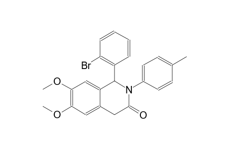 1-(2-bromophenyl)-6,7-dimethoxy-2-(4-methylphenyl)-1,4-dihydro-3(2H)-isoquinolinone