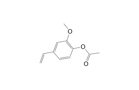 2-Methoxy-4-vinylphenyl acetate