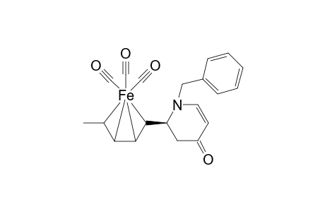 (6RS,1'SR,4'RS)-(1'E,3'E)-Tricarbonyliron[2,3-didehydro-1-benzyl-6-(.eta.4-1',4')-1',3'-pentadienylpiperdin-4-one]