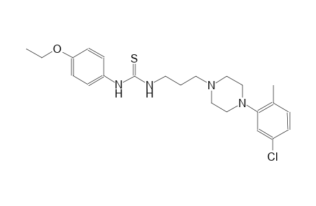 thiourea, N-[3-[4-(5-chloro-2-methylphenyl)-1-piperazinyl]propyl]-N'-(4-ethoxyphenyl)-