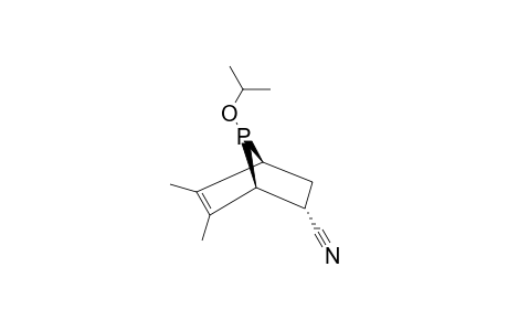 ENDO-2-CYANO-5,6-DIMETHYL-ANTI-7-ISOPROPOXY-7-PHOSPHABICYCLO-[2.2.1]-HEPT-5-ENE