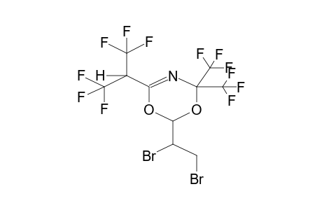 2-(1,2-DIBROMOETHYL)-4,4-BIS(TRIFLUOROMETHYL)-6-(2-HYDROHEXAFLUOROPROPYL-2)-2H,4H-1,3,5-DIOXAZINE