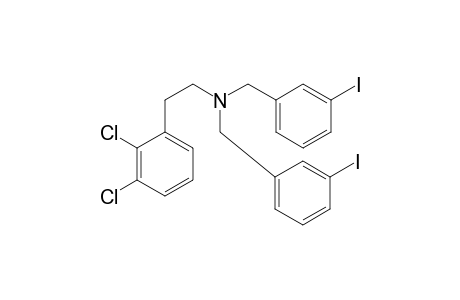 N,N-Bis(3-iodobenzyl)-2,3-dichlorobenzeneethanamine