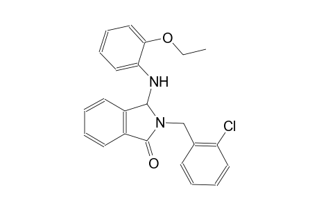 1H-isoindol-1-one, 2-[(2-chlorophenyl)methyl]-3-[(2-ethoxyphenyl)amino]-2,3-dihydro-