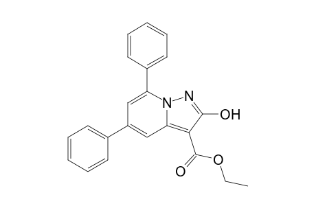 Ethyl 2-hydroxyl-5,7-diphenylpyrazolo[1,5-a]pyridine-3-carboxylate