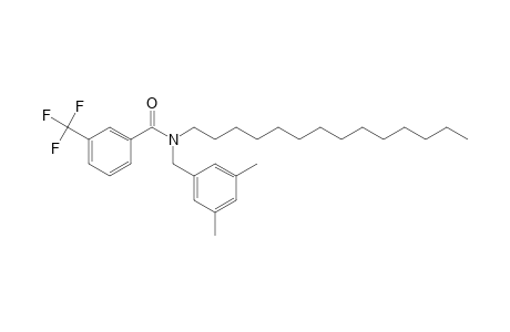 Benzamide, 3-trifluoromethyl-N-(3,5-dimethylbenzyl)-N-tetradecyl-
