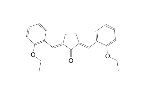 (2E,5E)-2,5-bis(2-ethoxybenzylidene)cyclopentanone