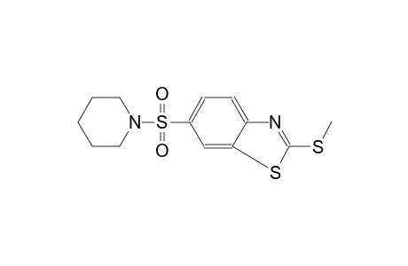 2-Methylsulfanyl-6-(piperidine-1-sulfonyl)-benzothiazole
