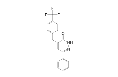 6-Phenyl-4-(4-(trifluoromethyl)benzyl)pyridazin-3(2H)-one