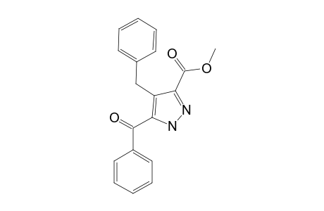 METHYL-5-BENZOYL-4-BENZYL-1H-PYRAZOLE-3-CARBOXYLATE