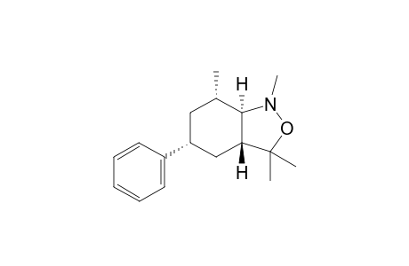 rac-(3aR,5R,7S,7aR)-1,3,3,7-tetramethyl-5-phenyloctahydrobenzo[c]isoxazole