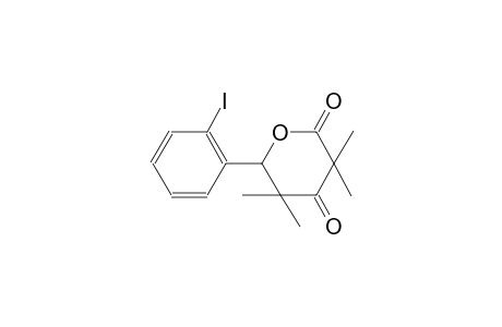 2H-Pyran-2,4(3H)-dione, dihydro-3,3,5,5-tetramethyl-6-(2-iodophenyl)-