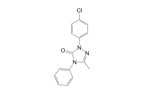 2-(4-Chlorophenyl)-5-methyl-4-phenyl-1,2,4-triazol-3-one