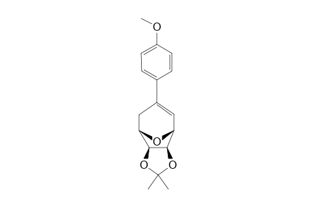 EXO-6,EXO-7-ISOPROPYLIDENEDIOXY-3-(4-METHOXYPHENYL)-8-OXABICYCLO-[3.2.1]-OCT-2-ENE