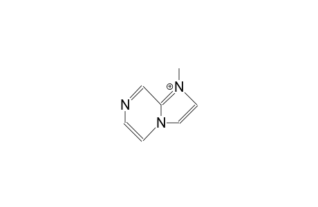 1-Methyl-imidazo(1,2-A)pyrazinium cation