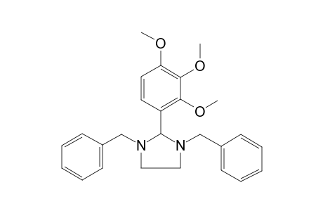 1,3-bis(phenylmethyl)-2-(2,3,4-trimethoxyphenyl)imidazolidine