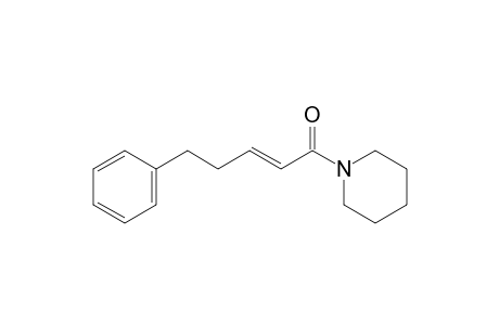 (E)-1-(5'-Phenylpent-2'-enoyl)piperidine