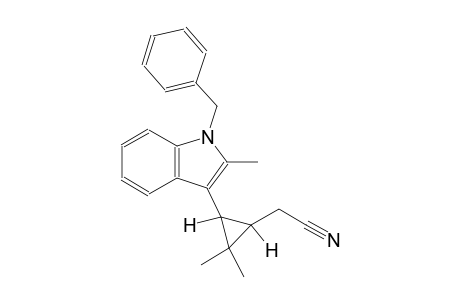 [(1R,3S)-3-(1-benzyl-2-methyl-1H-indol-3-yl)-2,2-dimethylcyclopropyl]acetonitrile