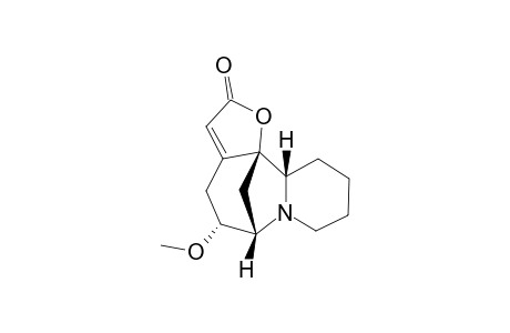8H-6,11b-Methanofuro[2,3-c]pyrido[1,2-a]azepine, securinan-11-one deriv.