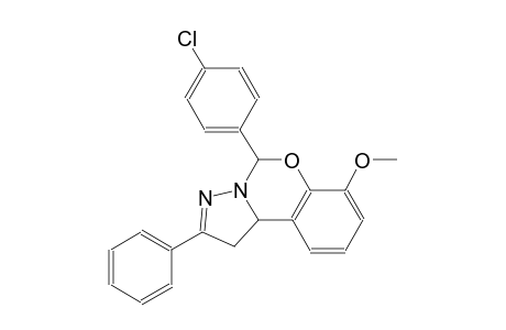 5-(4-chlorophenyl)-2-phenyl-1,10b-dihydropyrazolo[1,5-c][1,3]benzoxazin-7-yl methyl ether
